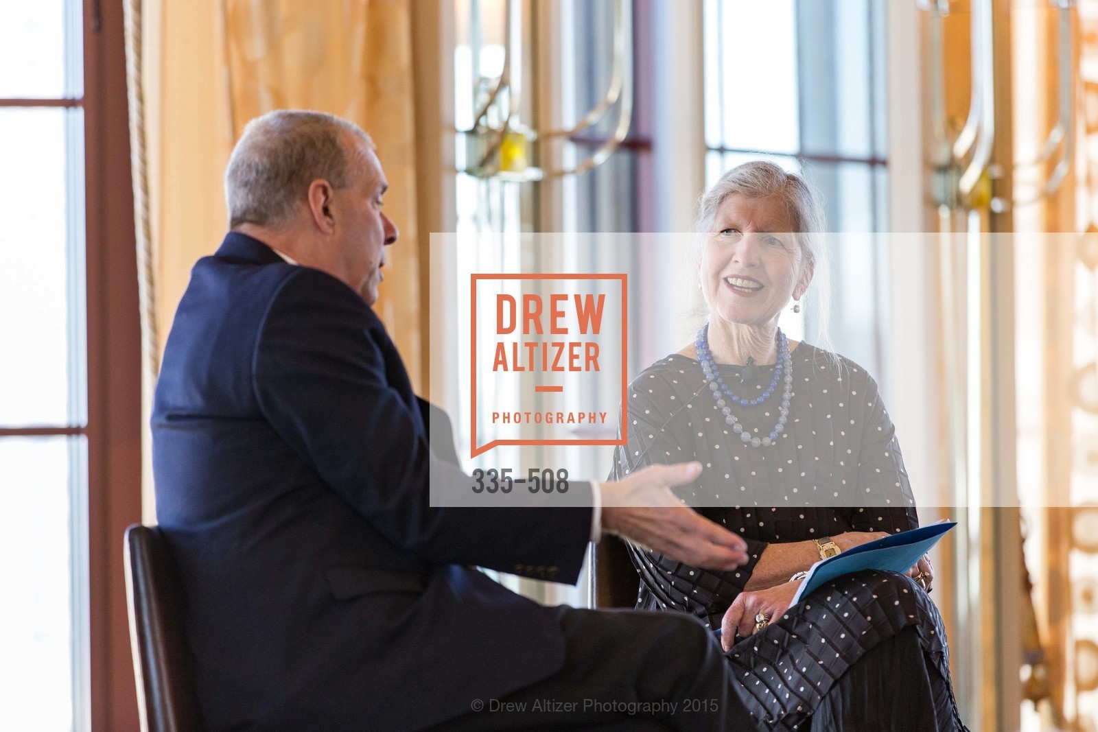 David Gockley, Leah Garchik, San Francisco Opera Guild Annual Meeting & Luncheon, The Westin St. Francis Union Square. 335 Powell St, November 10th, 2015,Drew Altizer, Drew Altizer Photography, full-service event agency, private events, San Francisco photographer, photographer California