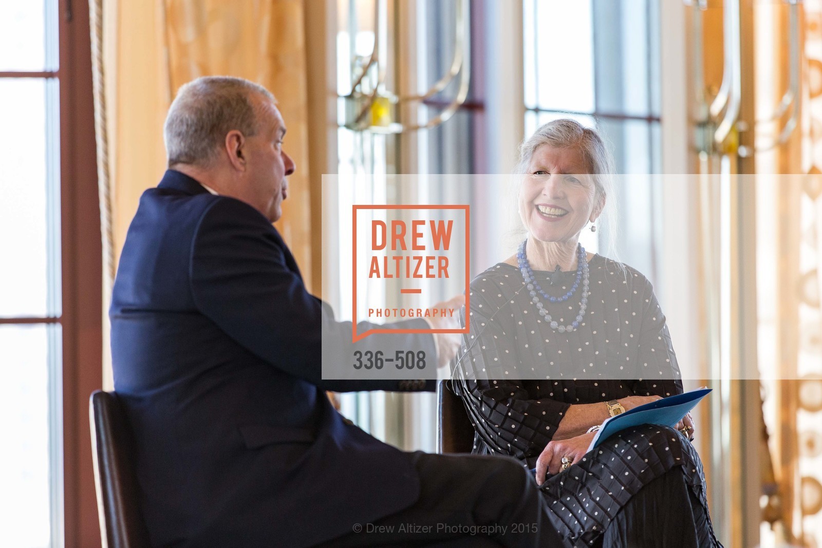 David Gockley, Leah Garchik, San Francisco Opera Guild Annual Meeting & Luncheon, The Westin St. Francis Union Square. 335 Powell St, November 10th, 2015,Drew Altizer, Drew Altizer Photography, full-service agency, private events, San Francisco photographer, photographer california