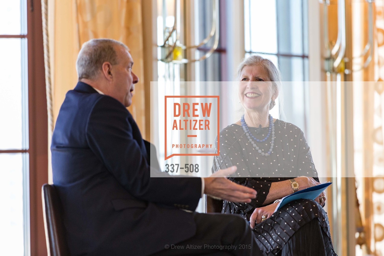 David Gockley, Leah Garchik, San Francisco Opera Guild Annual Meeting & Luncheon, The Westin St. Francis Union Square. 335 Powell St, November 10th, 2015,Drew Altizer, Drew Altizer Photography, full-service agency, private events, San Francisco photographer, photographer california
