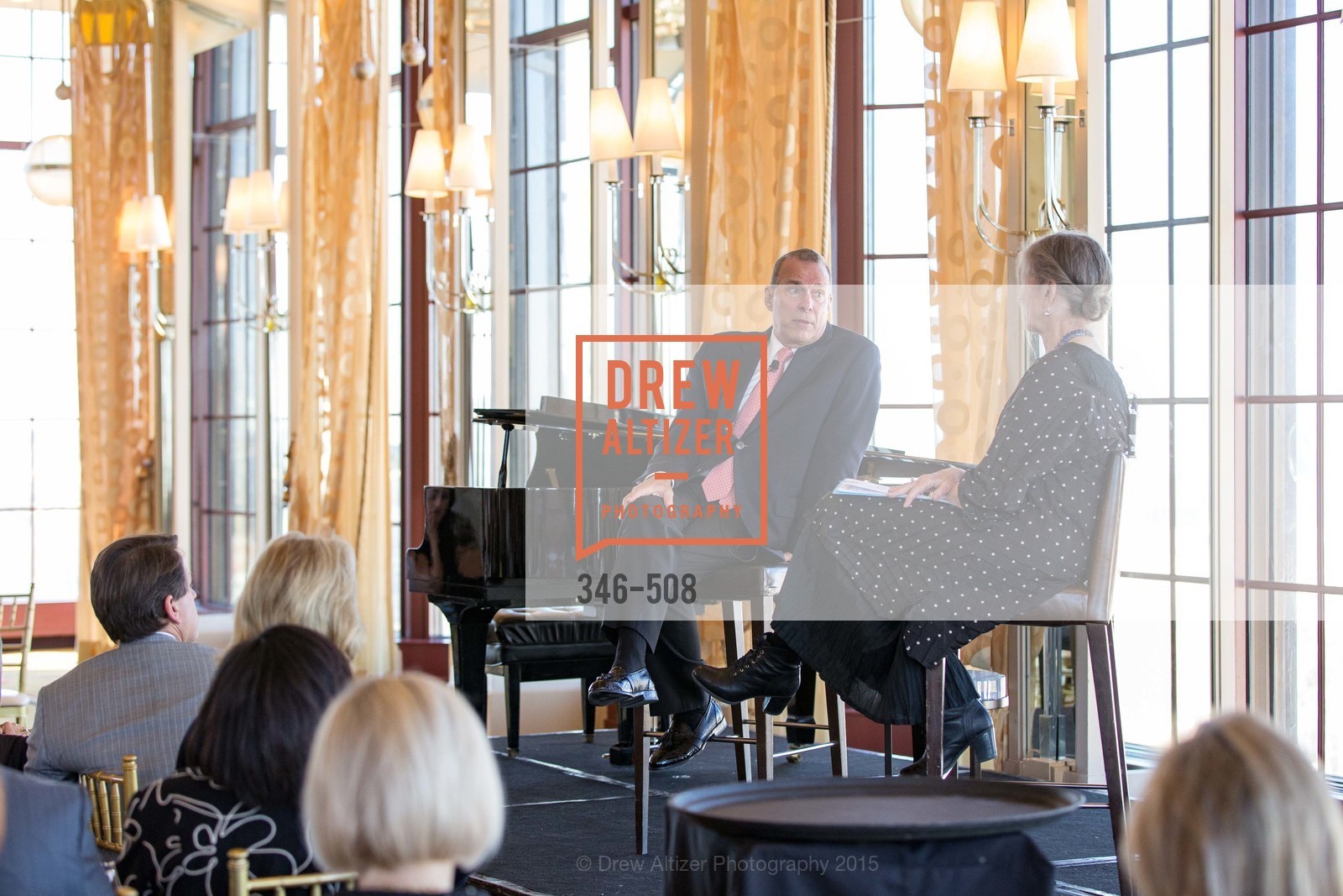 David Gockley, Leah Garchik, San Francisco Opera Guild Annual Meeting & Luncheon, The Westin St. Francis Union Square. 335 Powell St, November 10th, 2015,Drew Altizer, Drew Altizer Photography, full-service agency, private events, San Francisco photographer, photographer california