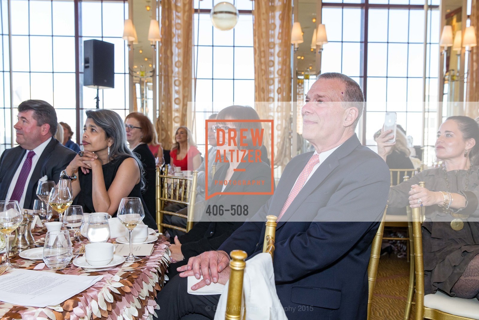 Alan Morrell, Deepa Pakianathan, Terri Mino, David Gockley, San Francisco Opera Guild Annual Meeting & Luncheon, The Westin St. Francis Union Square. 335 Powell St, November 10th, 2015,Drew Altizer, Drew Altizer Photography, full-service agency, private events, San Francisco photographer, photographer california