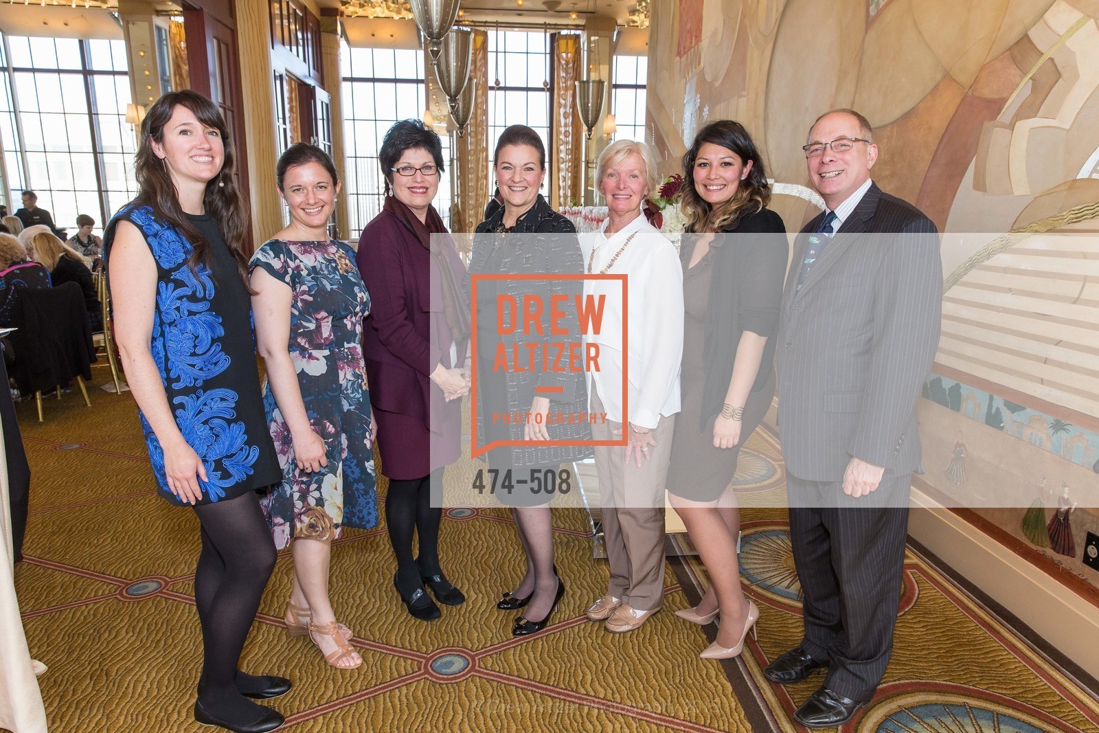 Megan McDonald, Kelly Dewees, Ellen Kerrigan, Susan Malott, Martha Chesley, Dianna Cavagnaro, Andrew Berger, San Francisco Opera Guild Annual Meeting & Luncheon, The Westin St. Francis Union Square. 335 Powell St, November 10th, 2015,Drew Altizer, Drew Altizer Photography, full-service event agency, private events, San Francisco photographer, photographer California