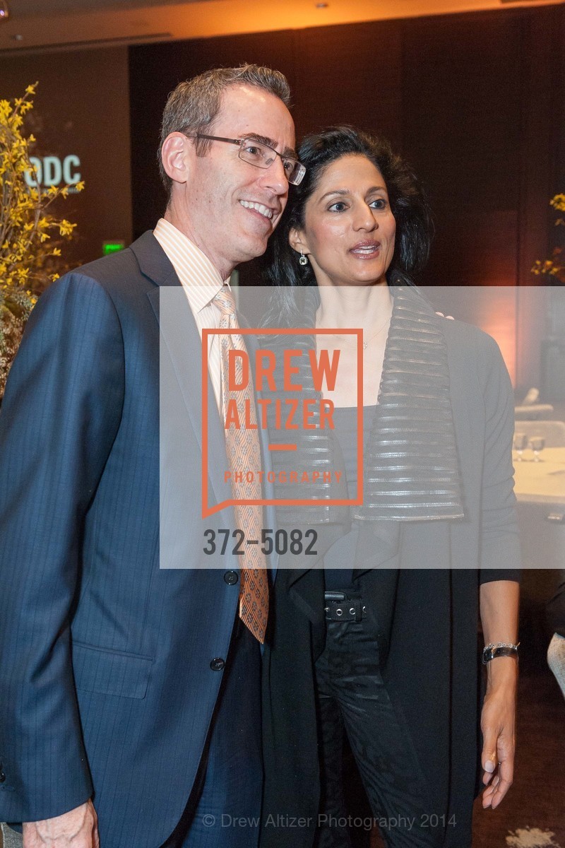 Leela DeSouza Bransten, Kevin Burke, ODC Presents Dance Downtown Opening Night Gala, US, March 20th, 2014, Photo #372-5082 Leela DeSouza Bransten, Kevin Burke, Photo #372-5082
