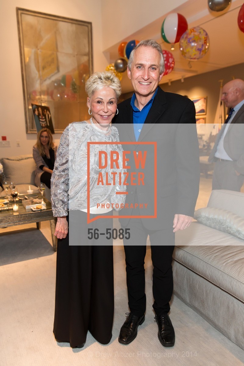 Jo Schuman Silver, George and Charlotte Shultz Celebrate 40 Years of BEACH BLANKET BABYLON, US, June 6th, 2014, Photo #56-5085 Jo Schuman Silver, Photo #56-5085