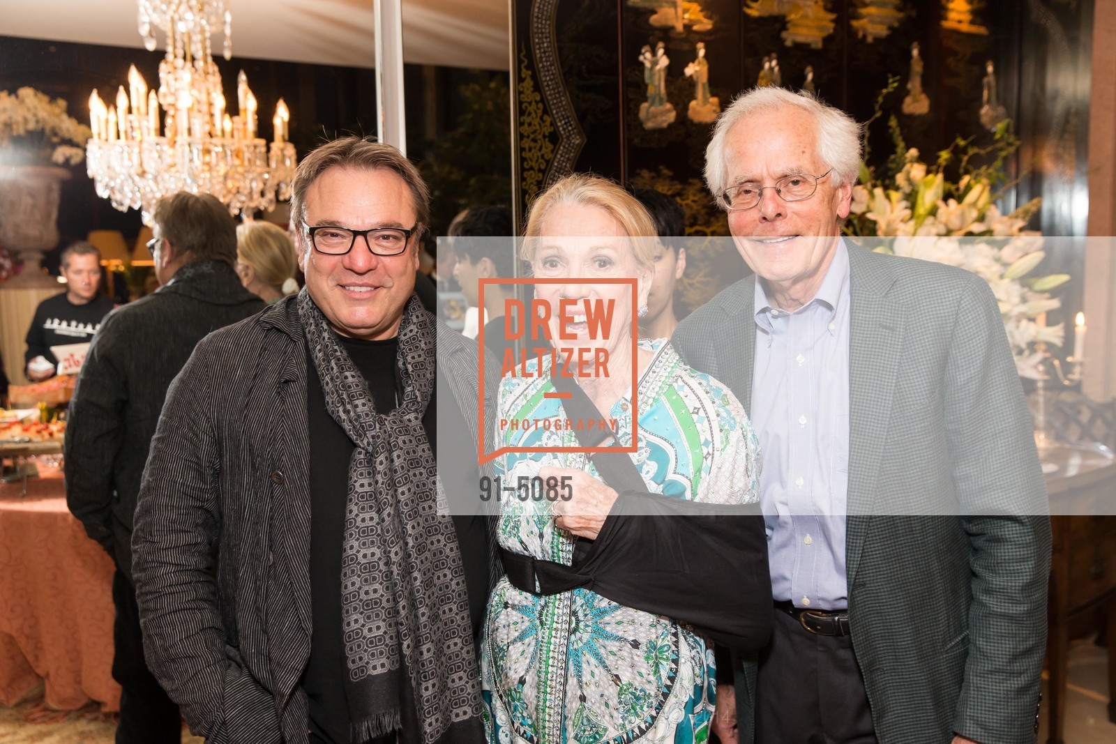Stanlee Gatti, Charlotte Shultz, Joachim Bechtle, George and Charlotte Shultz Celebrate 40 Years of BEACH BLANKET BABYLON, US, June 6th, 2014, Photo #91-5085 Stanlee Gatti, Charlotte Shultz, Joachim Bechtle, Photo #91-5085