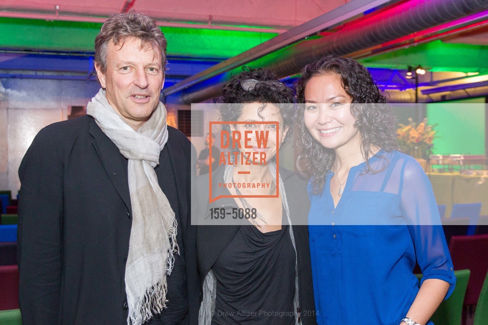 Hans Peter Brøndmo, Julie Hanna, Aigerim Shorman, CARLOS SANTANA Book Signing, US, December 6th, 2014, Photo #159-5088 Hans Peter Brøndmo, Julie Hanna, Aigerim Shorman, Photo #159-5088