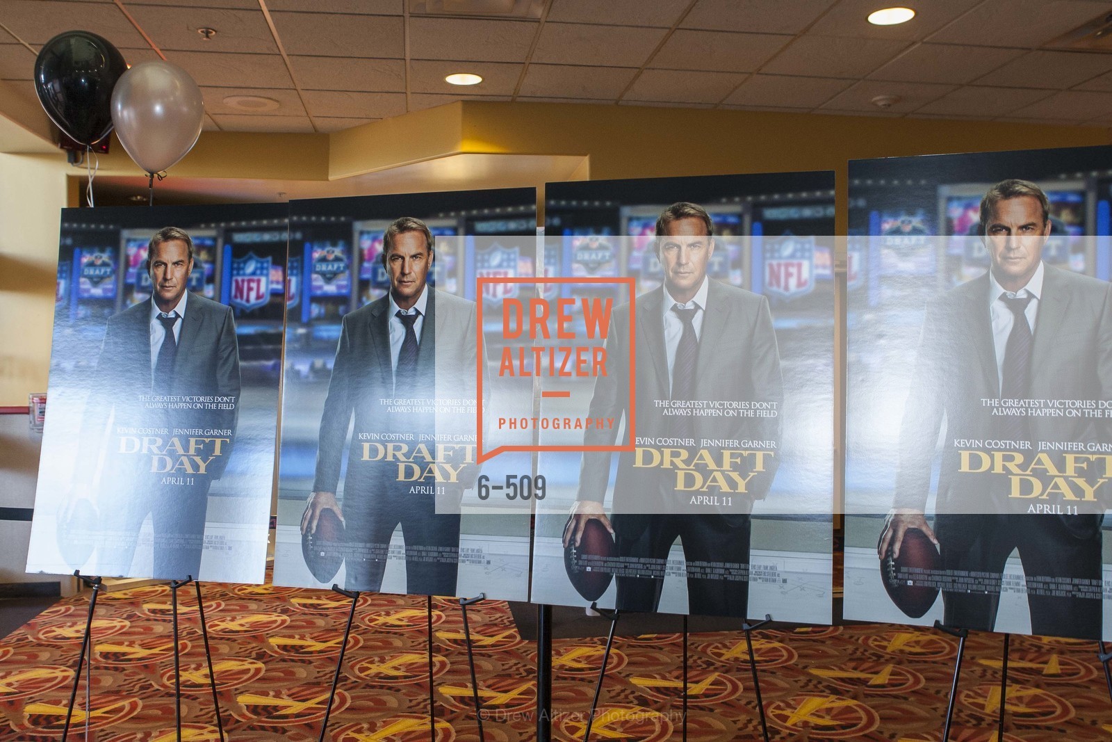 Atmosphere, SUMMIT ENTERTAINMENT Presents a Special Screening of DRAFT DAY with the Oakland Raiders, US. AMC 16 Shellmound, Emeryville, Ca, April 9th, 2014