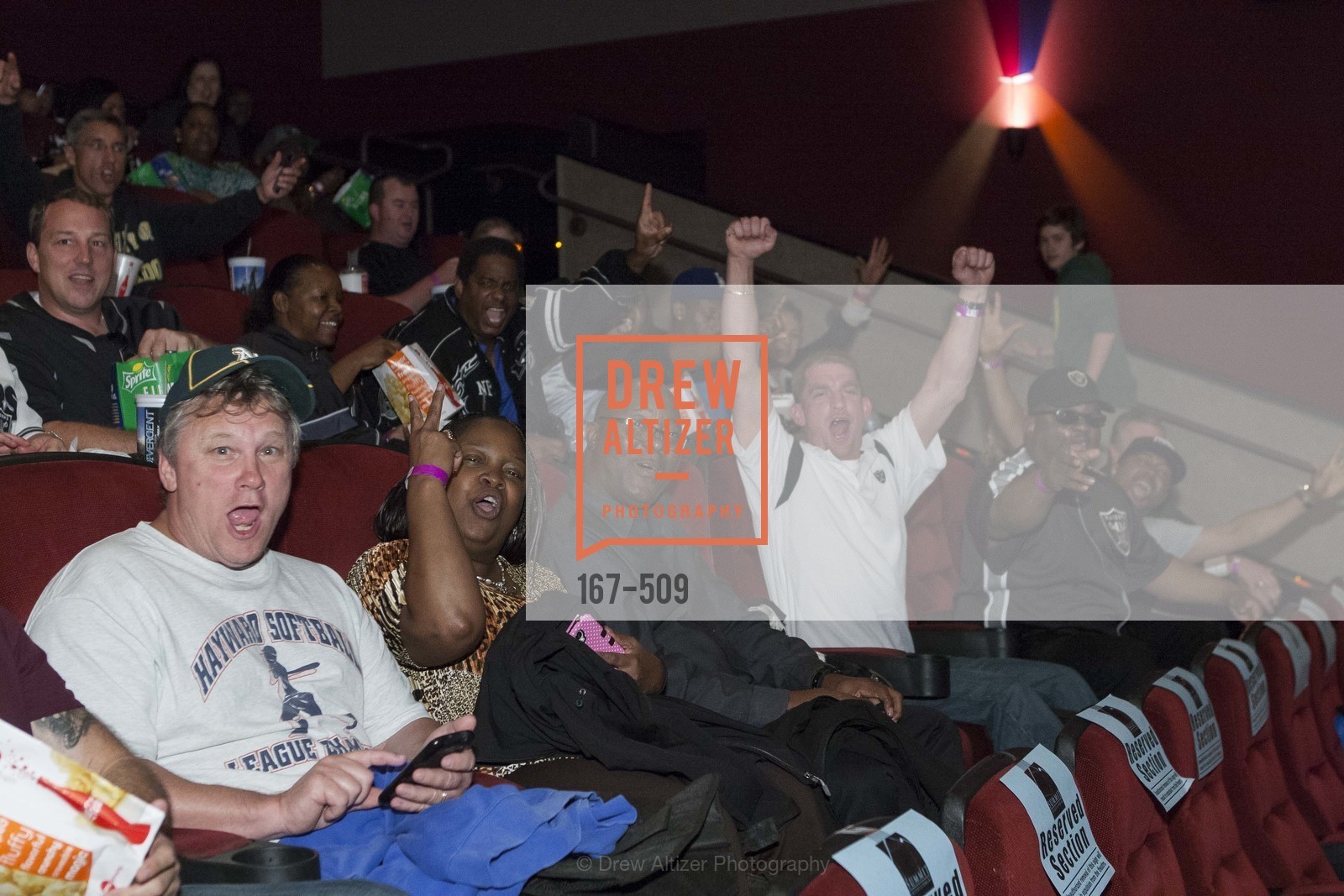 Atmosphere, SUMMIT ENTERTAINMENT Presents a Special Screening of DRAFT DAY with the Oakland Raiders, US. AMC 16 Shellmound, Emeryville, Ca, April 9th, 2014,Drew Altizer, Drew Altizer Photography, full-service agency, private events, San Francisco photographer, photographer california