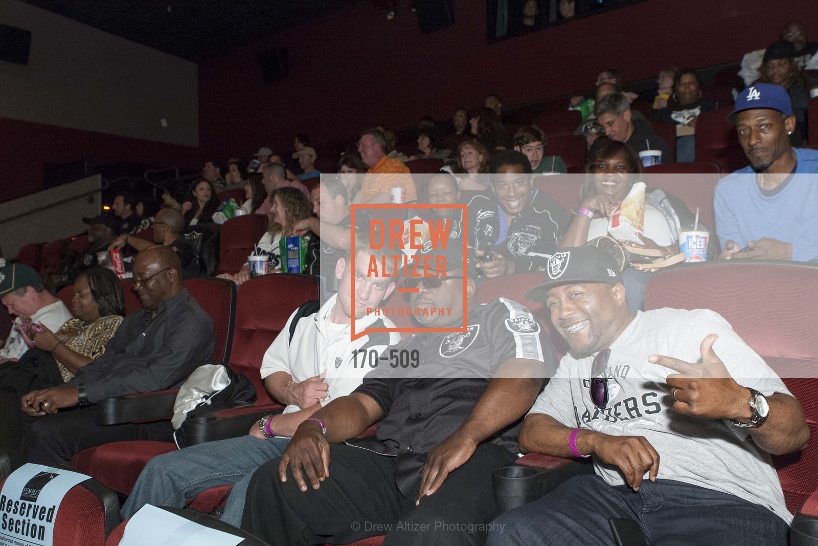 Atmosphere, SUMMIT ENTERTAINMENT Presents a Special Screening of DRAFT DAY with the Oakland Raiders, US. AMC 16 Shellmound, Emeryville, Ca, April 9th, 2014,Drew Altizer, Drew Altizer Photography, full-service agency, private events, San Francisco photographer, photographer california