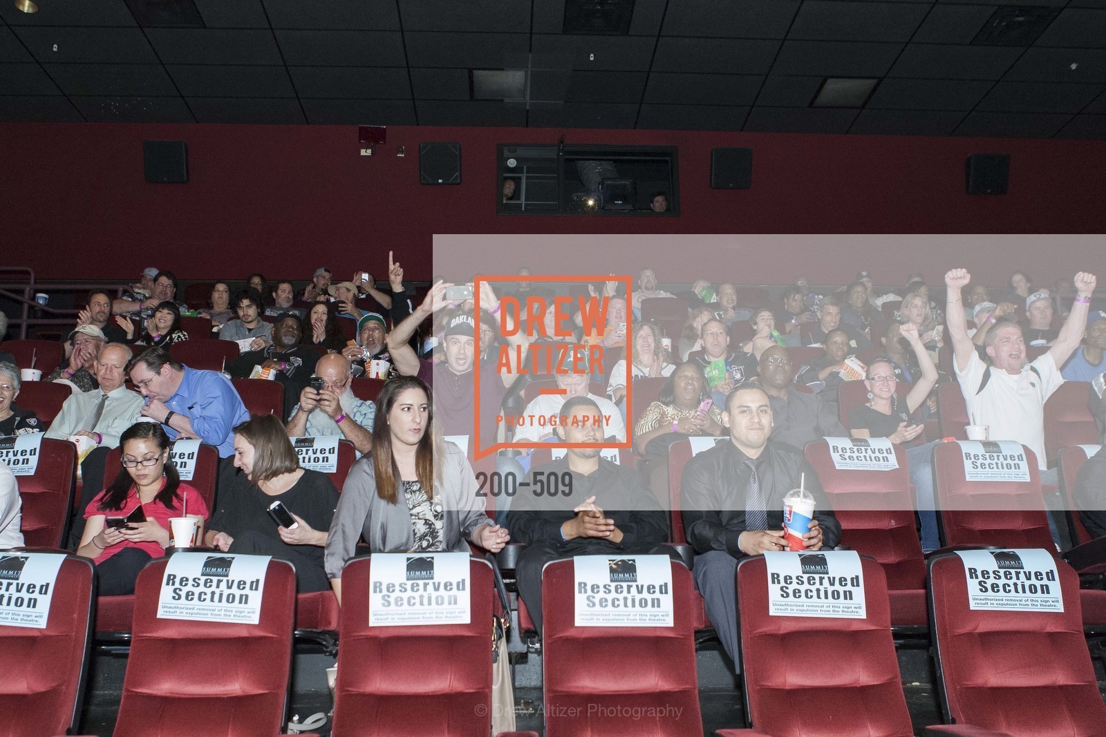 Atmosphere, SUMMIT ENTERTAINMENT Presents a Special Screening of DRAFT DAY with the Oakland Raiders, US. AMC 16 Shellmound, Emeryville, Ca, April 9th, 2014,Drew Altizer, Drew Altizer Photography, full-service agency, private events, San Francisco photographer, photographer california