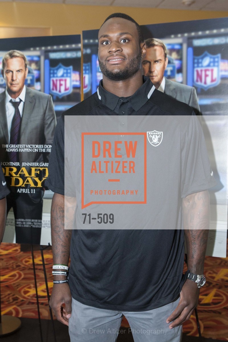 Latavius Murray, SUMMIT ENTERTAINMENT Presents a Special Screening of DRAFT DAY with the Oakland Raiders, US. AMC 16 Shellmound, Emeryville, Ca, April 9th, 2014,Drew Altizer, Drew Altizer Photography, full-service agency, private events, San Francisco photographer, photographer california