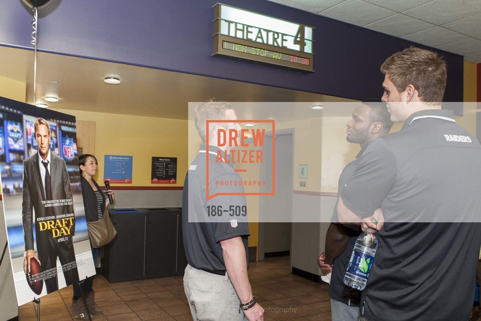 Matthew McGloin, SUMMIT ENTERTAINMENT Presents a Special Screening of DRAFT DAY with the Oakland Raiders, US. AMC 16 Shellmound, Emeryville, Ca, April 9th, 2014,Drew Altizer, Drew Altizer Photography, full-service agency, private events, San Francisco photographer, photographer california