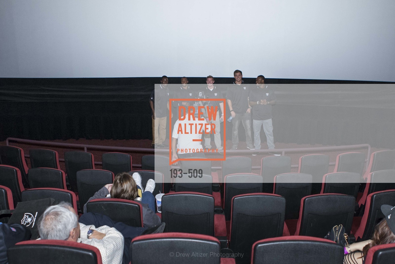 Chimdi Chekwa, Taiwan Jones, Matthew McGloin, Nick Kasa, Latavius Murray, SUMMIT ENTERTAINMENT Presents a Special Screening of DRAFT DAY with the Oakland Raiders, US. AMC 16 Shellmound, Emeryville, Ca, April 9th, 2014,Drew Altizer, Drew Altizer Photography, full-service agency, private events, San Francisco photographer, photographer california