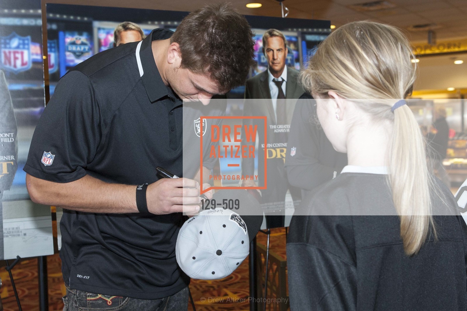 Nick Kasa, SUMMIT ENTERTAINMENT Presents a Special Screening of DRAFT DAY with the Oakland Raiders, US. AMC 16 Shellmound, Emeryville, Ca, Photo #129-509 Nick Kasa, Photo #129-509