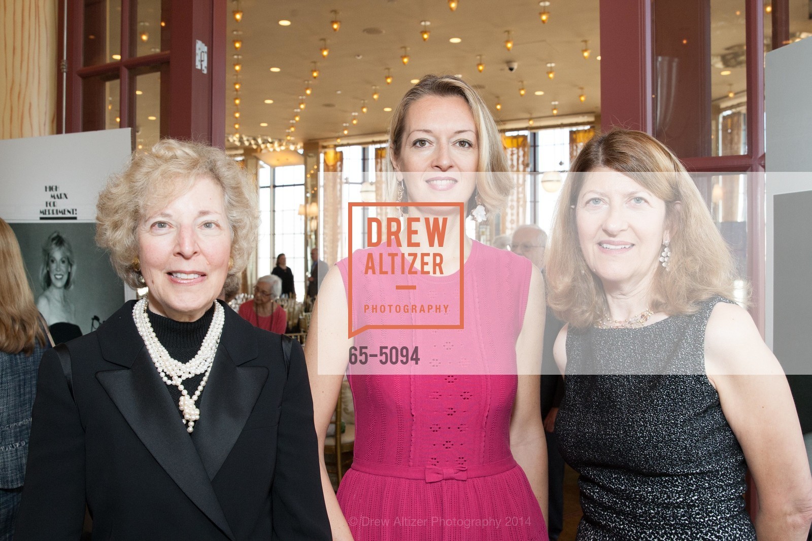 Susan Golovin, Ileana Facchini, Emily Weissman, SF OPERA GUILD Annual Meeting & Luncheon, US, November 11th, 2014, Photo #65-5094 Susan Golovin, Ileana Facchini, Emily Weissman, Photo #65-5094