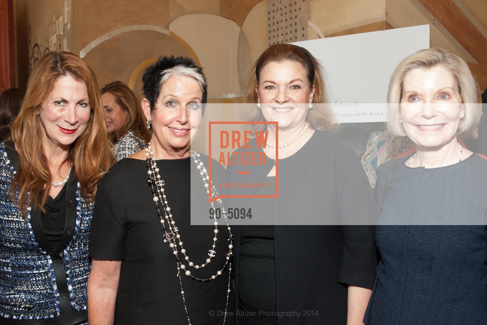 Patricia Ferrin Loucks, Karen Kubin, Susan Mallot, Barbara Traisman, SF OPERA GUILD Annual Meeting & Luncheon, US, November 11th, 2014, Photo #90-5094 Patricia Ferrin Loucks, Karen Kubin, Susan Mallot, Barbara Traisman, Photo #90-5094