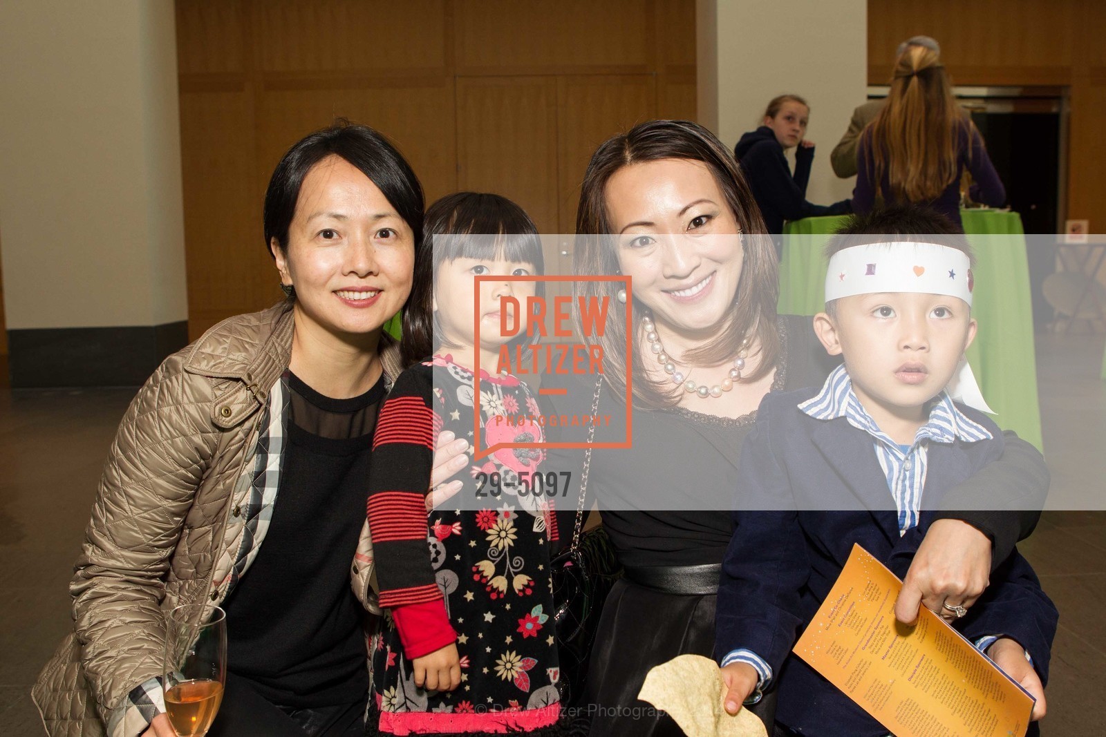 Julie Huh, Anna Wong, Helina Au, Max Au, ASIAN ART MUSEUM Presents "Once Upon A Time When There Were YOGIS, MARSHALS, and MASTERS", US, April 25th, 2014, Photo #29-5097 Julie Huh, Anna Wong, Helina Au, Max Au, Photo #29-5097