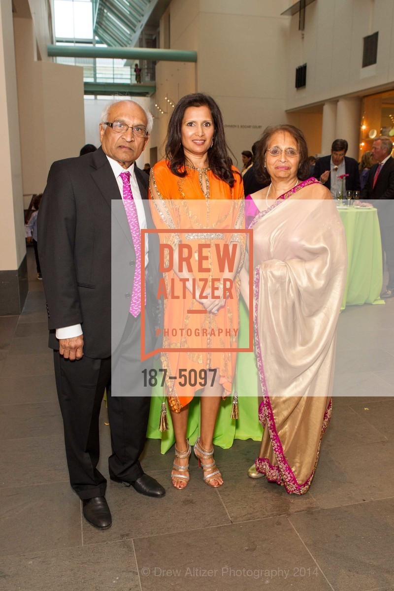 Dinesh Patel, Mona Shah, Kokila Shah, ASIAN ART MUSEUM Presents "Once Upon A Time When There Were YOGIS, MARSHALS, and MASTERS", US, April 25th, 2014, Photo #187-5097 Dinesh Patel, Mona Shah, Kokila Shah, Photo #187-5097