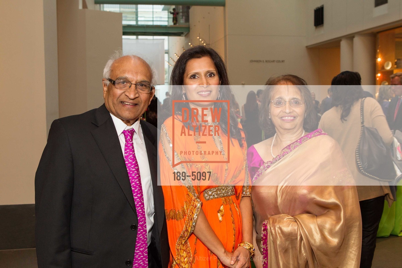 Dinesh Patel, Mona Shah, Kokila Shah, ASIAN ART MUSEUM Presents "Once Upon A Time When There Were YOGIS, MARSHALS, and MASTERS", US, April 25th, 2014, Photo #189-5097 Dinesh Patel, Mona Shah, Kokila Shah, Photo #189-5097
