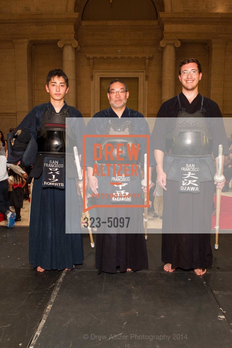 Kenneth Roberts, David Nakanishi, Koji Ozawa, ASIAN ART MUSEUM Presents "Once Upon A Time When There Were YOGIS, MARSHALS, and MASTERS", US, April 25th, 2014, Photo #323-5097 Kenneth Roberts, David Nakanishi, Koji Ozawa, Photo #323-5097