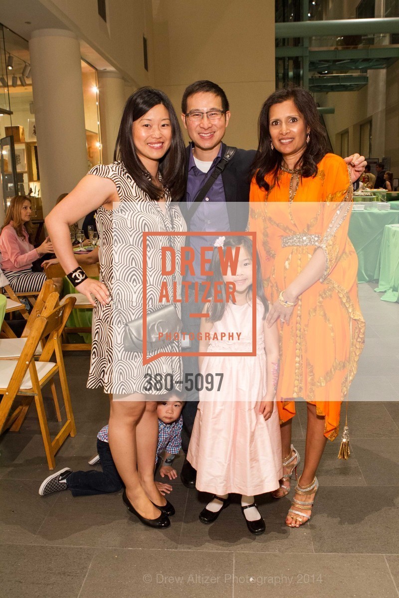 Tina Tan, Gallant Chen, Mona Shah, Malia Chen, ASIAN ART MUSEUM Presents "Once Upon A Time When There Were YOGIS, MARSHALS, and MASTERS", US, April 25th, 2014, Photo #380-5097 Tina Tan, Gallant Chen, Mona Shah, Malia Chen, Photo #380-5097