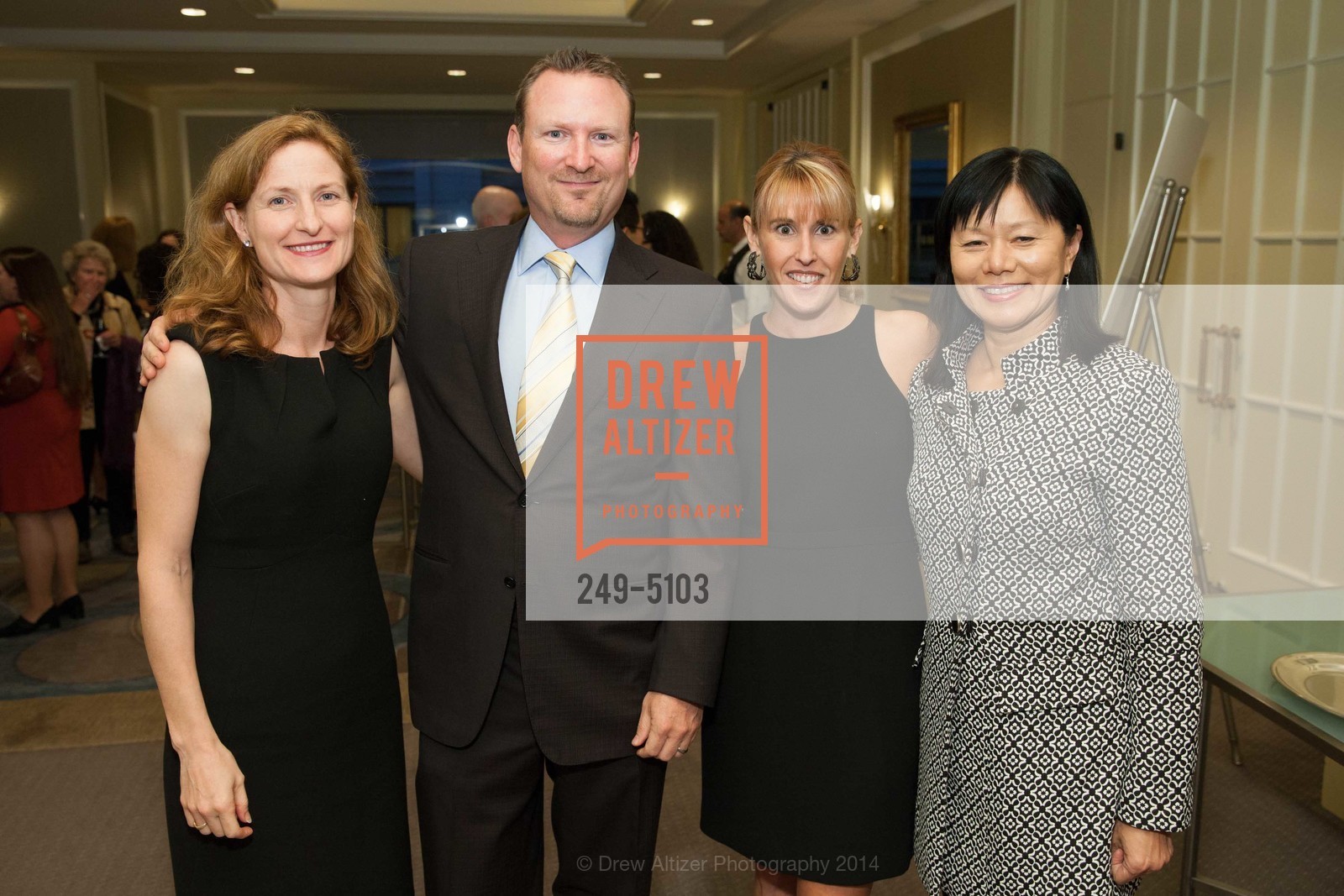 Ann Dwayne, Chuck Geiger, Heather Porter, Esther Lem, WORLD AFFAIRS COUNCIL Awards Dinner Celebrating the Peer-to-Peer Economy, US, October 24th, 2014, Photo #249-5103 Ann Dwayne, Chuck Geiger, Heather Porter, Esther Lem, Photo #249-5103