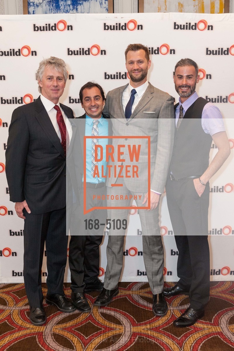 Don Menn, Jay Hirschton, Ryan Navratil, Tom Silverman, buildOn BAY AREA DINNER, US, June 6th, 2014, Photo #168-5109 Don Menn, Jay Hirschton, Ryan Navratil, Tom Silverman, Photo #168-5109