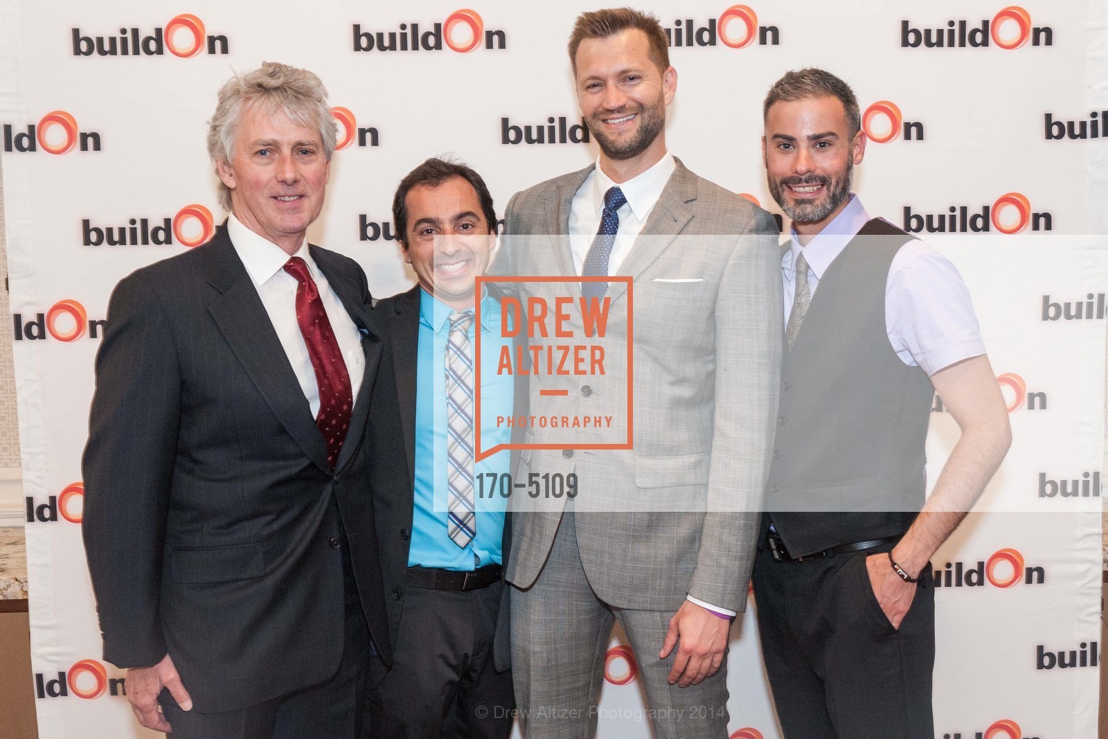 Don Menn, Jay Hirschton, Ryan Navratil, Tom Silverman, buildOn BAY AREA DINNER, US, June 6th, 2014, Photo #170-5109 Don Menn, Jay Hirschton, Ryan Navratil, Tom Silverman, Photo #170-5109