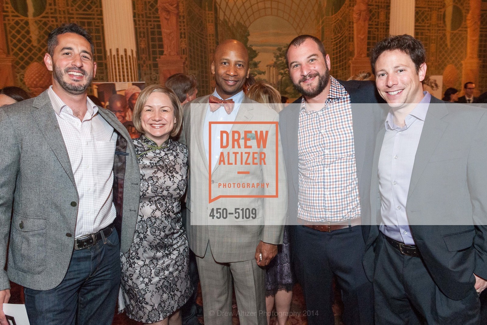 Yoni Degani, Tina Unterlaender, Roger Wood, Jacob Swarsen, Matt Braslow, buildOn BAY AREA DINNER, US, June 6th, 2014, Photo #450-5109 Yoni Degani, Tina Unterlaender, Roger Wood, Jacob Swarsen, Matt Braslow, Photo #450-5109