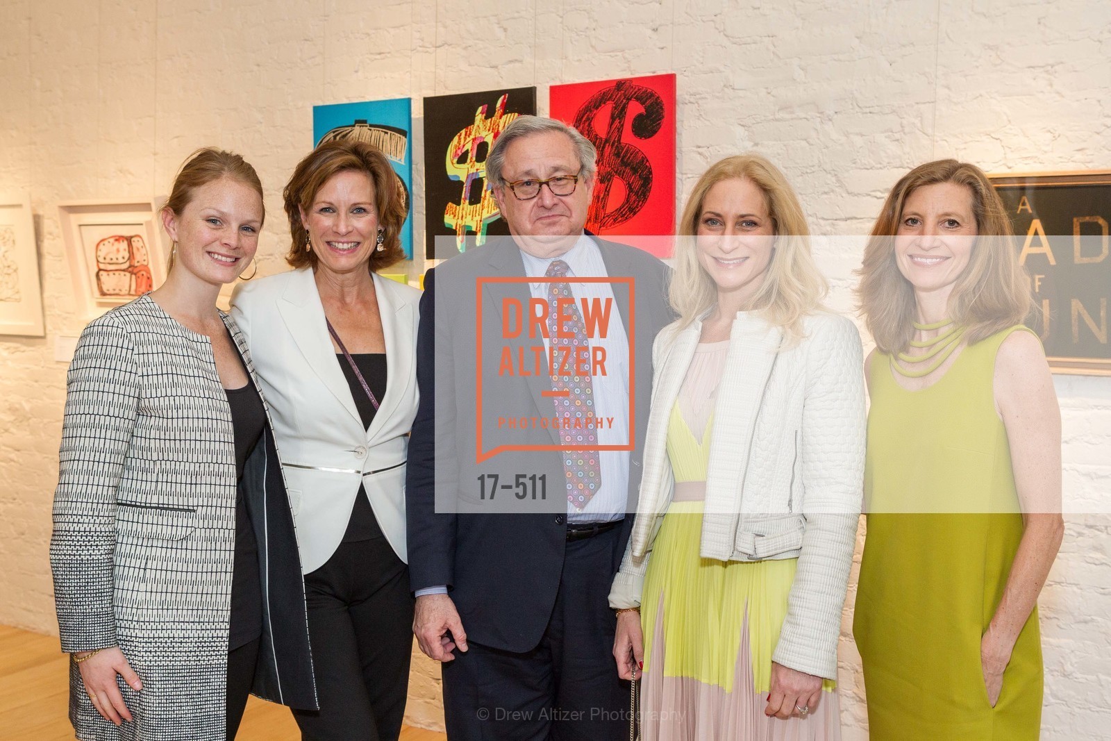Charlie Adamski, Melissa Draper, Steven Lavine, Joni Binder, Laura Nagle, CHRISTIE'S Preview to Benefit CalArts School of Art, US. Hedge Gallery 501 Pacific Avenue, April 9th, 2014,Drew Altizer, Drew Altizer Photography, full-service agency, private events, San Francisco photographer, photographer california