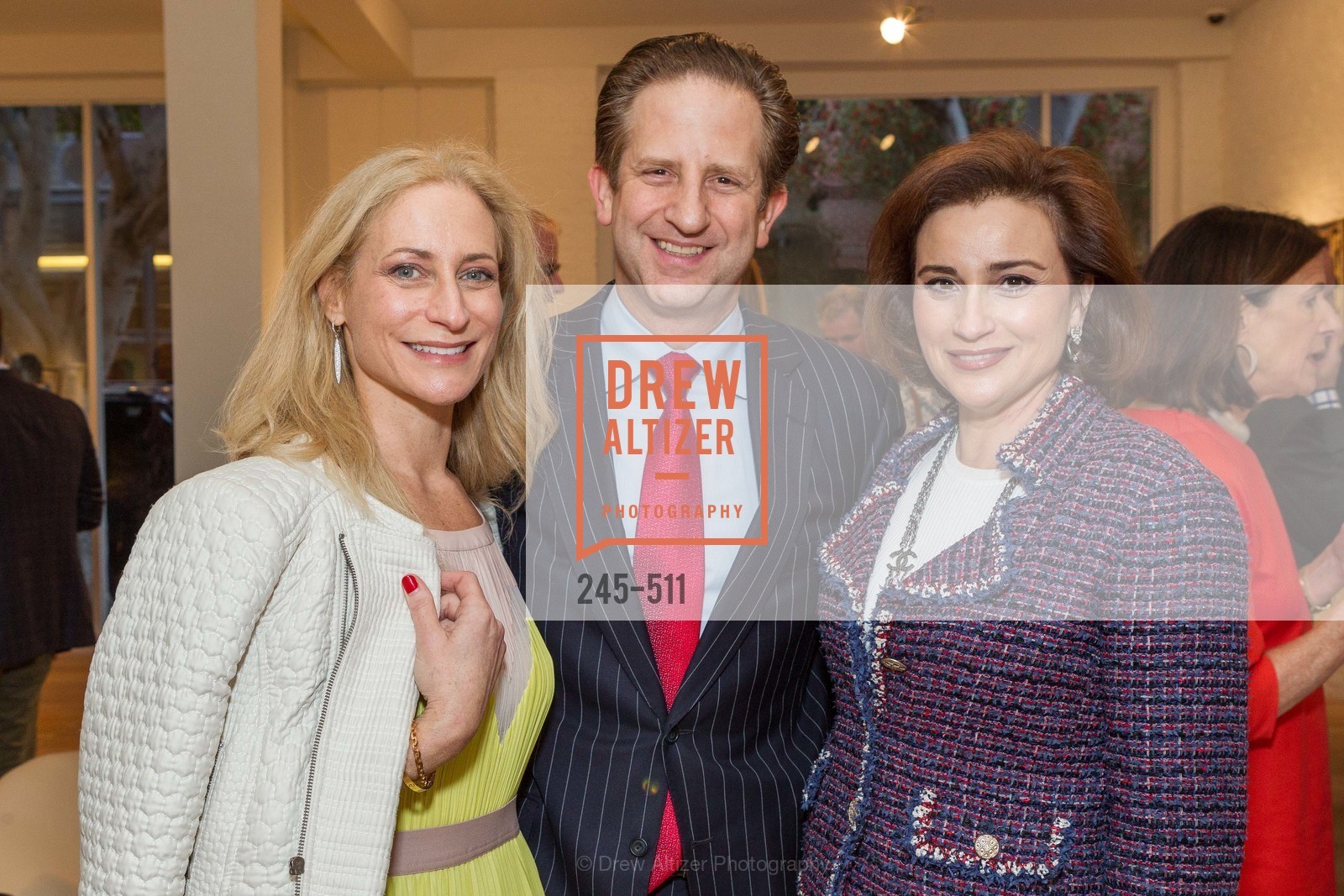 Joni Binder, Robert Shwarts, Dolly Chammas, CHRISTIE'S Preview to Benefit CalArts School of Art, US. Hedge Gallery 501 Pacific Avenue, April 9th, 2014,Drew Altizer, Drew Altizer Photography, full-service agency, private events, San Francisco photographer, photographer california