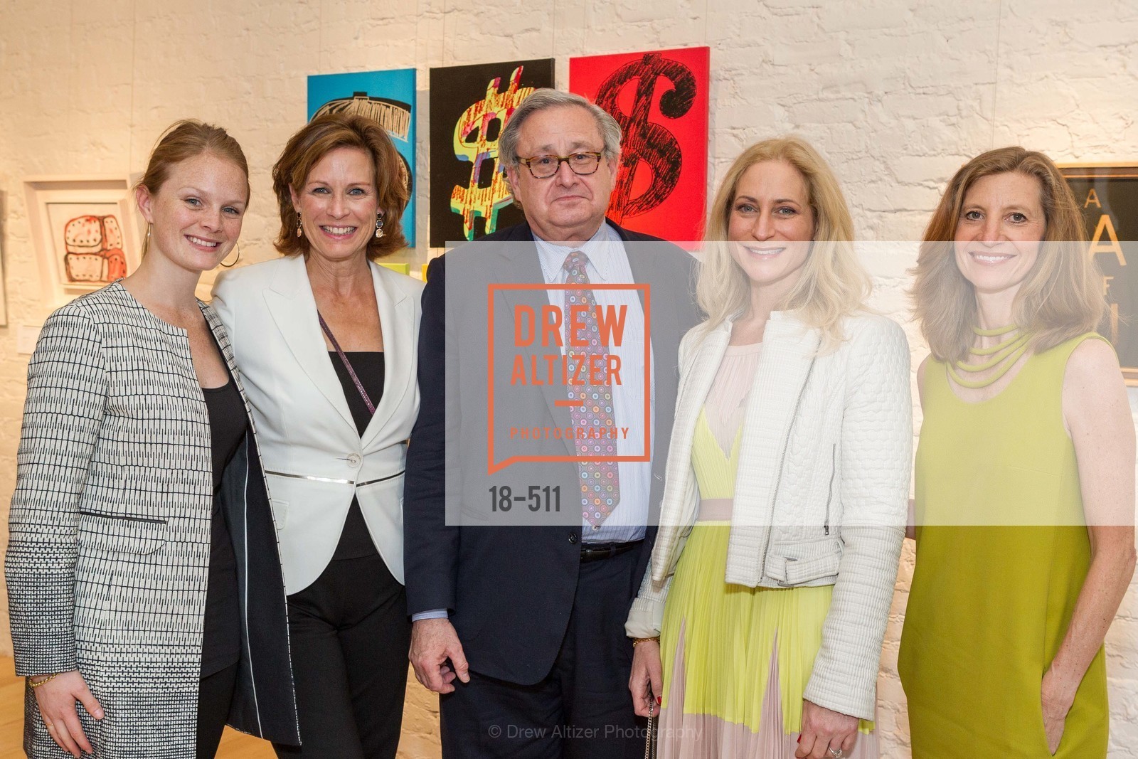 Charlie Adamski, Melissa Draper, Steven Lavine, Joni Binder, Laura Nagle, CHRISTIE'S Preview to Benefit CalArts School of Art, US. Hedge Gallery 501 Pacific Avenue, April 9th, 2014,Drew Altizer, Drew Altizer Photography, full-service agency, private events, San Francisco photographer, photographer california