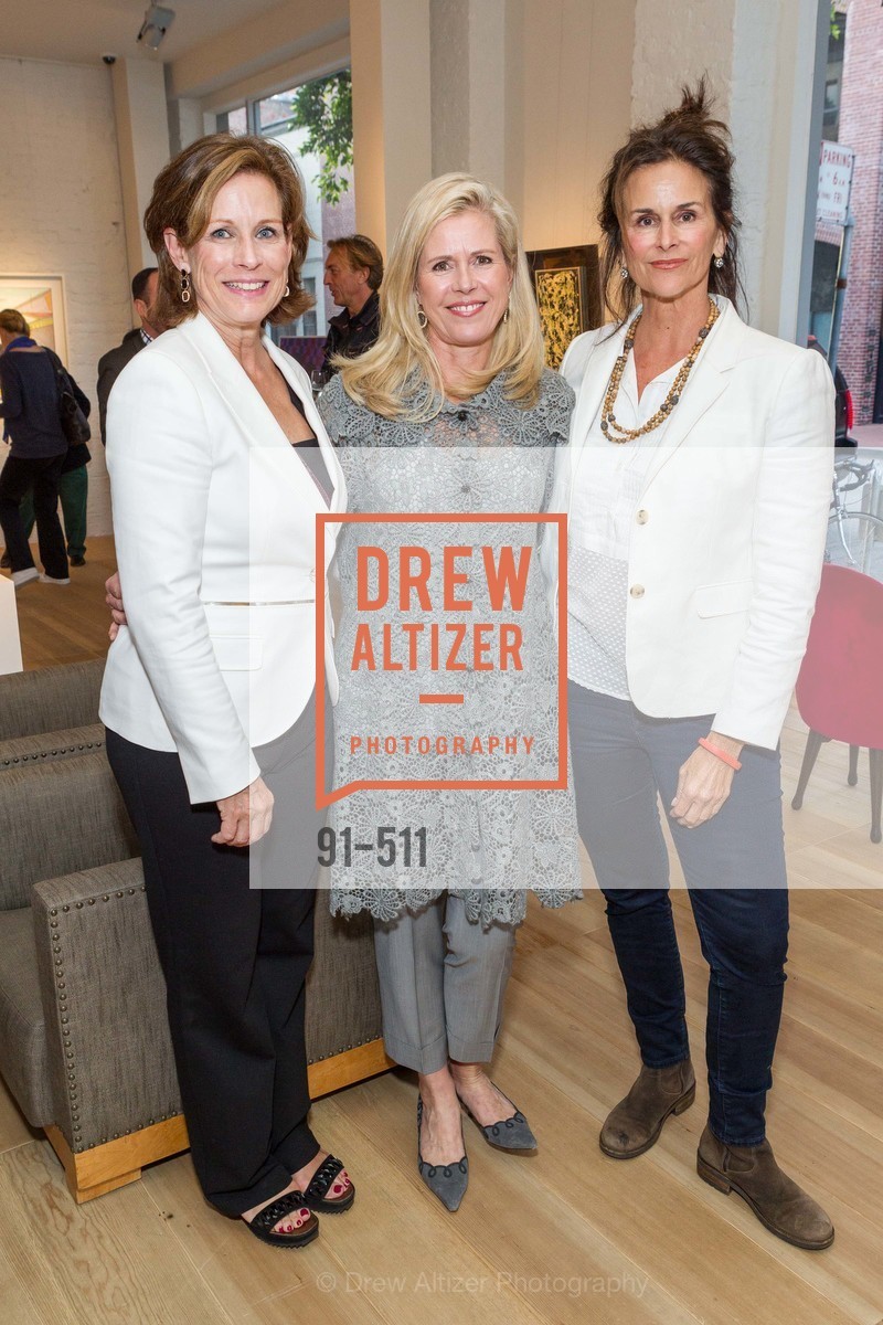 Melissa Draper, Shawn Byers, Becky Draper, CHRISTIE'S Preview to Benefit CalArts School of Art, US. Hedge Gallery 501 Pacific Avenue, Photo #91-511 Melissa Draper, Shawn Byers, Becky Draper, Photo #91-511