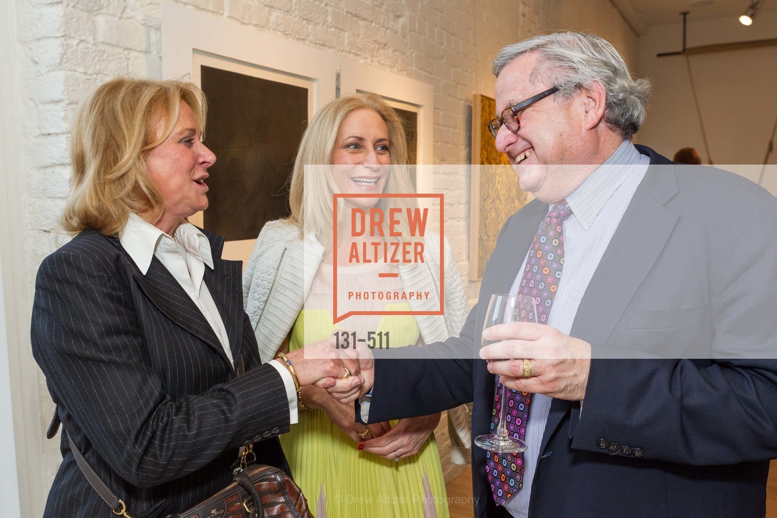 Sara Hills, Joni Binder, Steven Lavine, CHRISTIE'S Preview to Benefit CalArts School of Art, US. Hedge Gallery 501 Pacific Avenue, April 9th, 2014,Drew Altizer, Drew Altizer Photography, full-service agency, private events, San Francisco photographer, photographer california