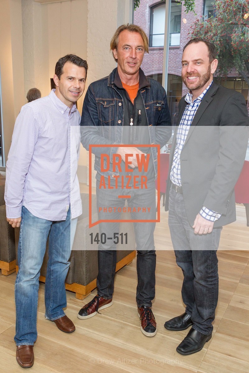 Martin Mulligan, Thomas Moller, Stephen Flowers, CHRISTIE'S Preview to Benefit CalArts School of Art, US. Hedge Gallery 501 Pacific Avenue, April 9th, 2014,Drew Altizer, Drew Altizer Photography, full-service agency, private events, San Francisco photographer, photographer california