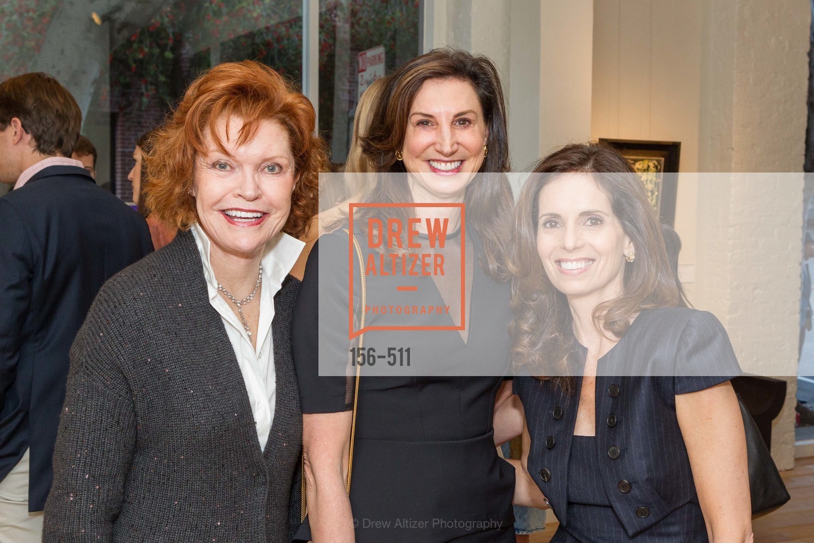 Marilyn Hayes, Blair Heath, Belinda Getler, CHRISTIE'S Preview to Benefit CalArts School of Art, US. Hedge Gallery 501 Pacific Avenue, April 9th, 2014,Drew Altizer, Drew Altizer Photography, full-service event agency, private events, San Francisco photographer, photographer California