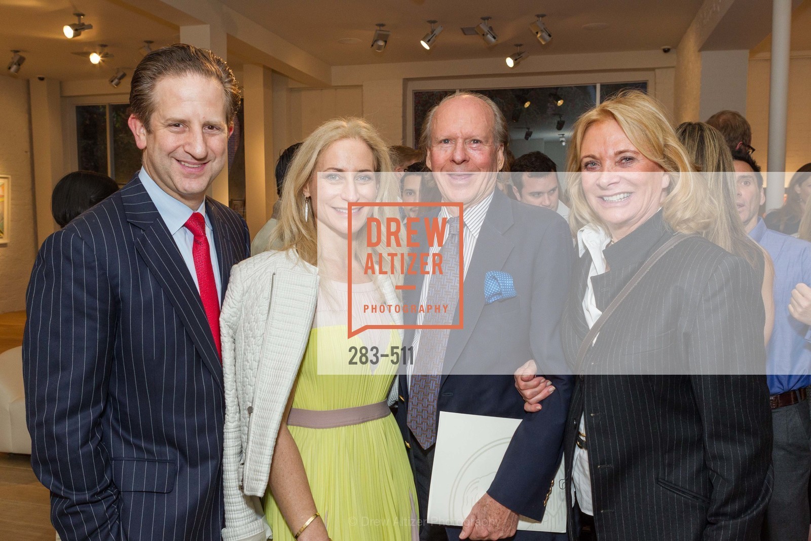 Robert Shwarts, Joni Binder, Austin Hills, Sara Hills, CHRISTIE'S Preview to Benefit CalArts School of Art, US. Hedge Gallery 501 Pacific Avenue, April 9th, 2014,Drew Altizer, Drew Altizer Photography, full-service agency, private events, San Francisco photographer, photographer california
