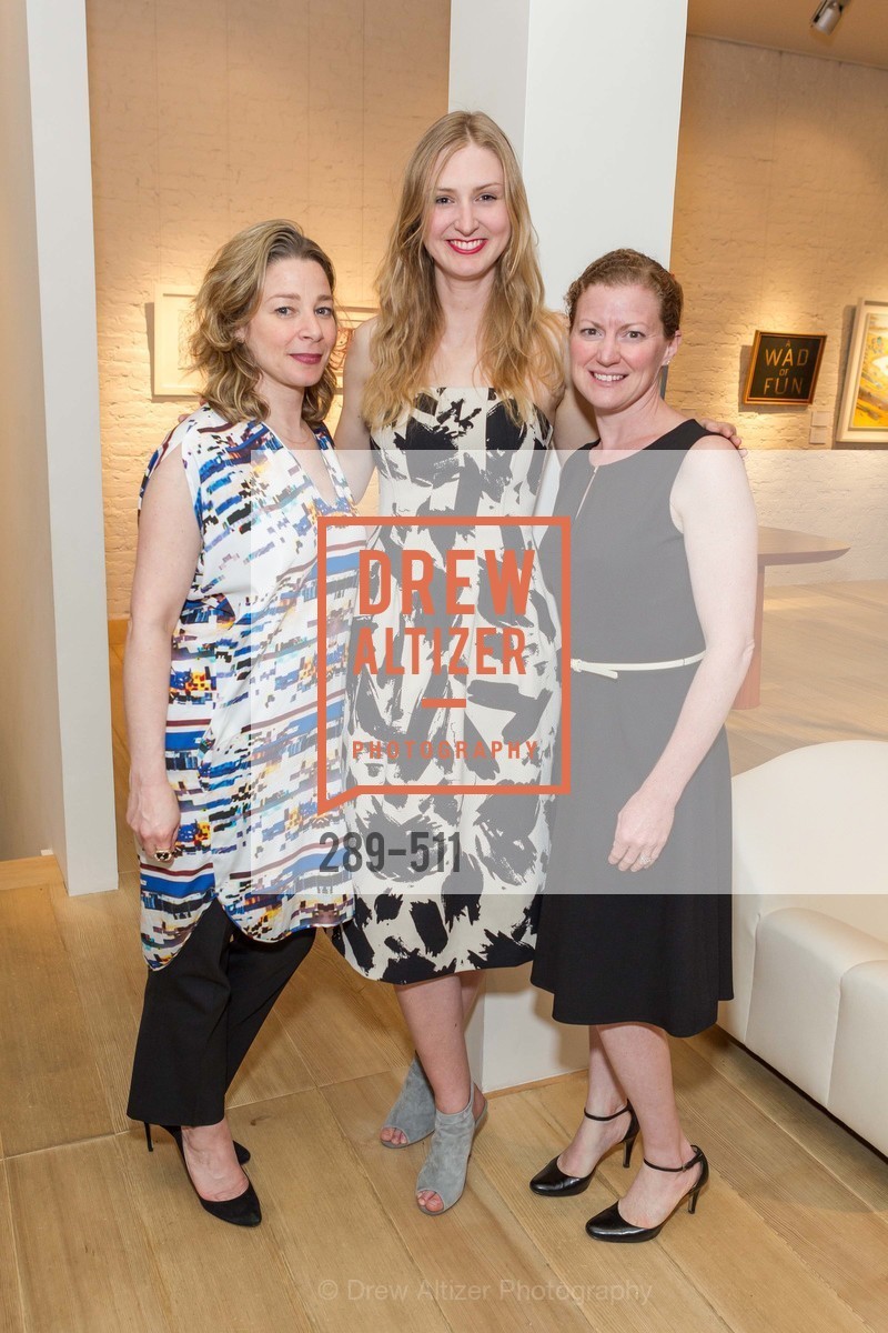 Melissa Emergui, Julie Harper, Jennifer Slavin, CHRISTIE'S Preview to Benefit CalArts School of Art, US. Hedge Gallery 501 Pacific Avenue, April 9th, 2014,Drew Altizer, Drew Altizer Photography, full-service event agency, private events, San Francisco photographer, photographer California
