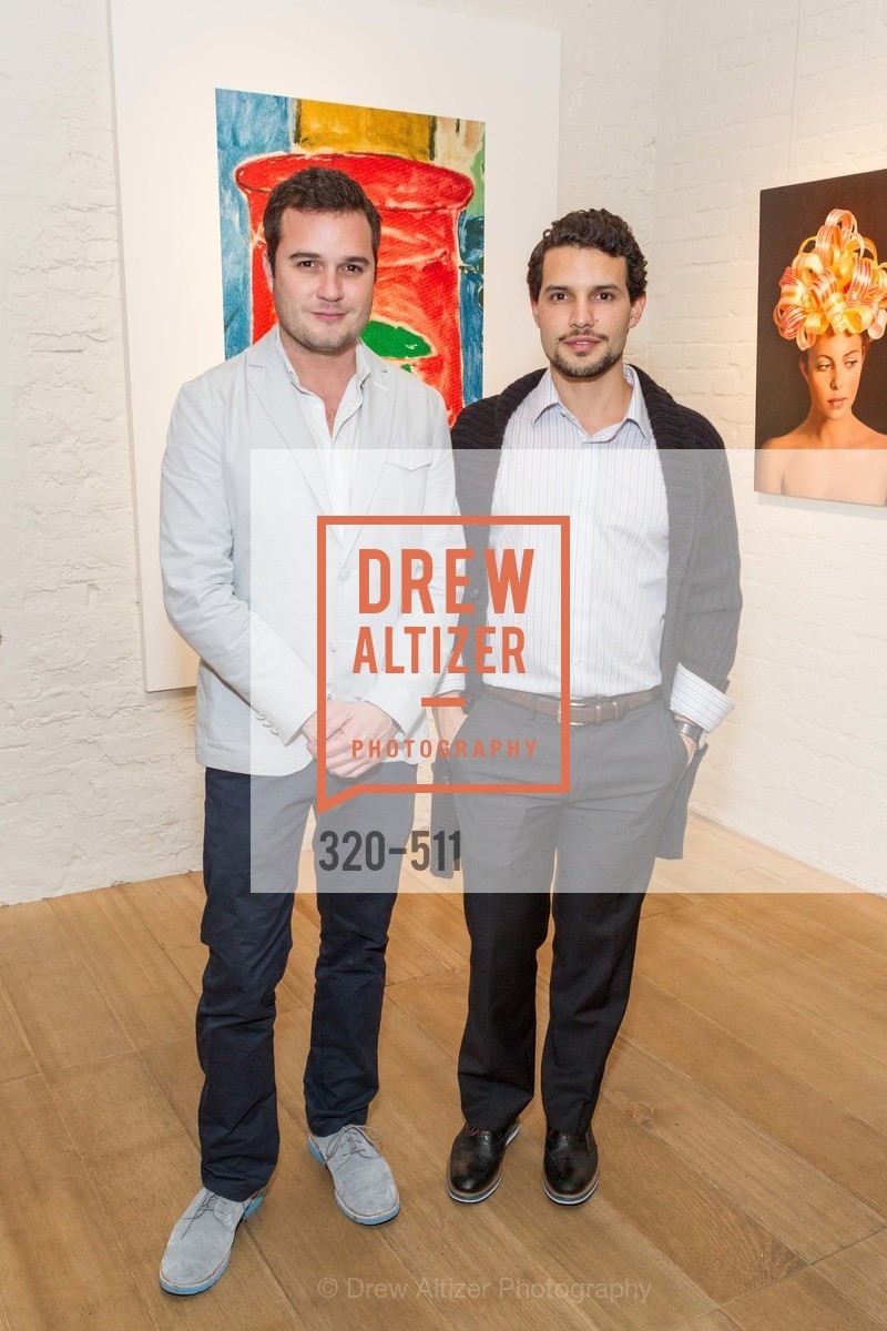 Santiago Ospina, Felipe Turbay, CHRISTIE'S Preview to Benefit CalArts School of Art, US. Hedge Gallery 501 Pacific Avenue, April 9th, 2014,Drew Altizer, Drew Altizer Photography, full-service agency, private events, San Francisco photographer, photographer california
