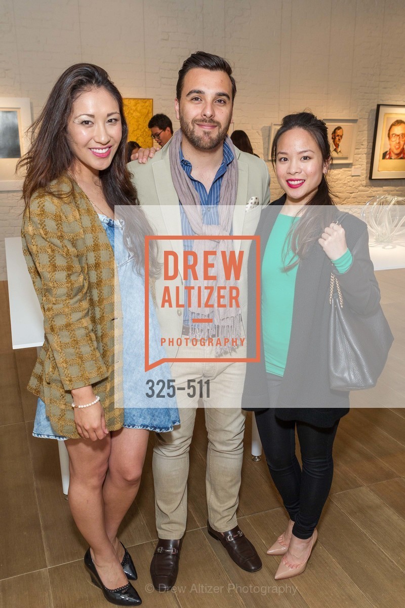 Cynthia Riddell, Damian Gona, Margaret Nguyen, CHRISTIE'S Preview to Benefit CalArts School of Art, US. Hedge Gallery 501 Pacific Avenue, Photo #325-511 Cynthia Riddell, Damian Gona, Margaret Nguyen, Photo #325-511