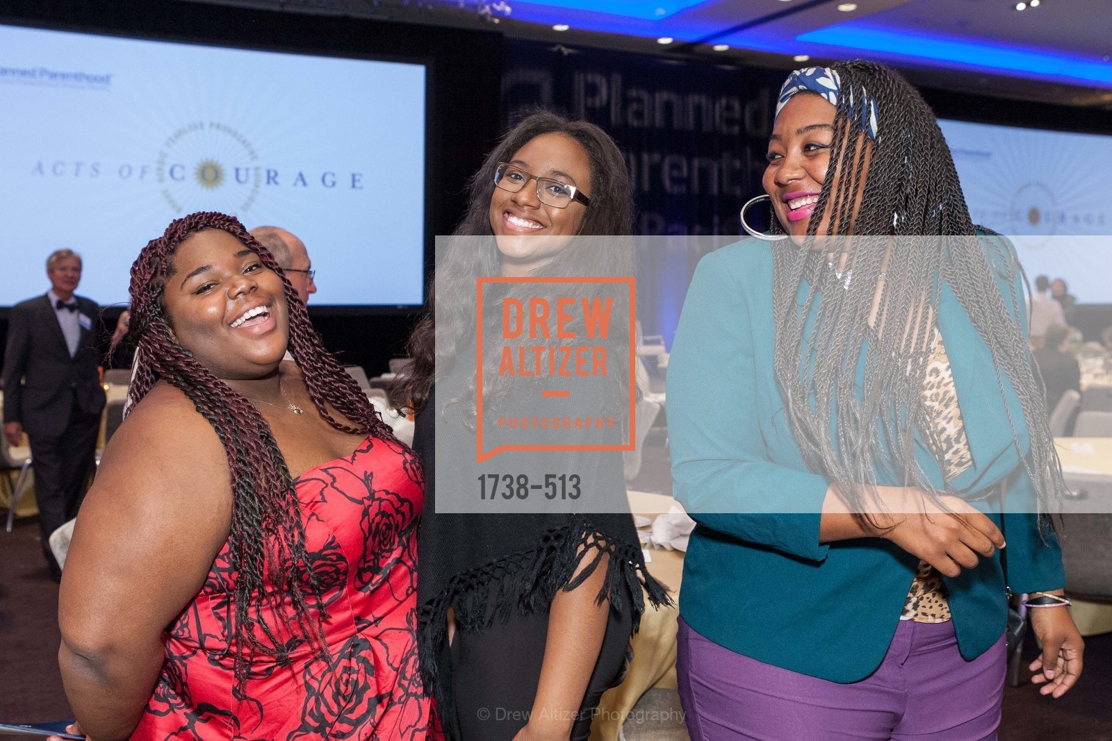 Tassiana Williams, Marje Kilpatrick, Nyabingha Vianni McDowell, PLANNED PARENTHOOD SHASTA PACIFIC Presents Acts of Courage, US. US, April 10th, 2014,Drew Altizer, Drew Altizer Photography, full-service agency, private events, San Francisco photographer, photographer california
