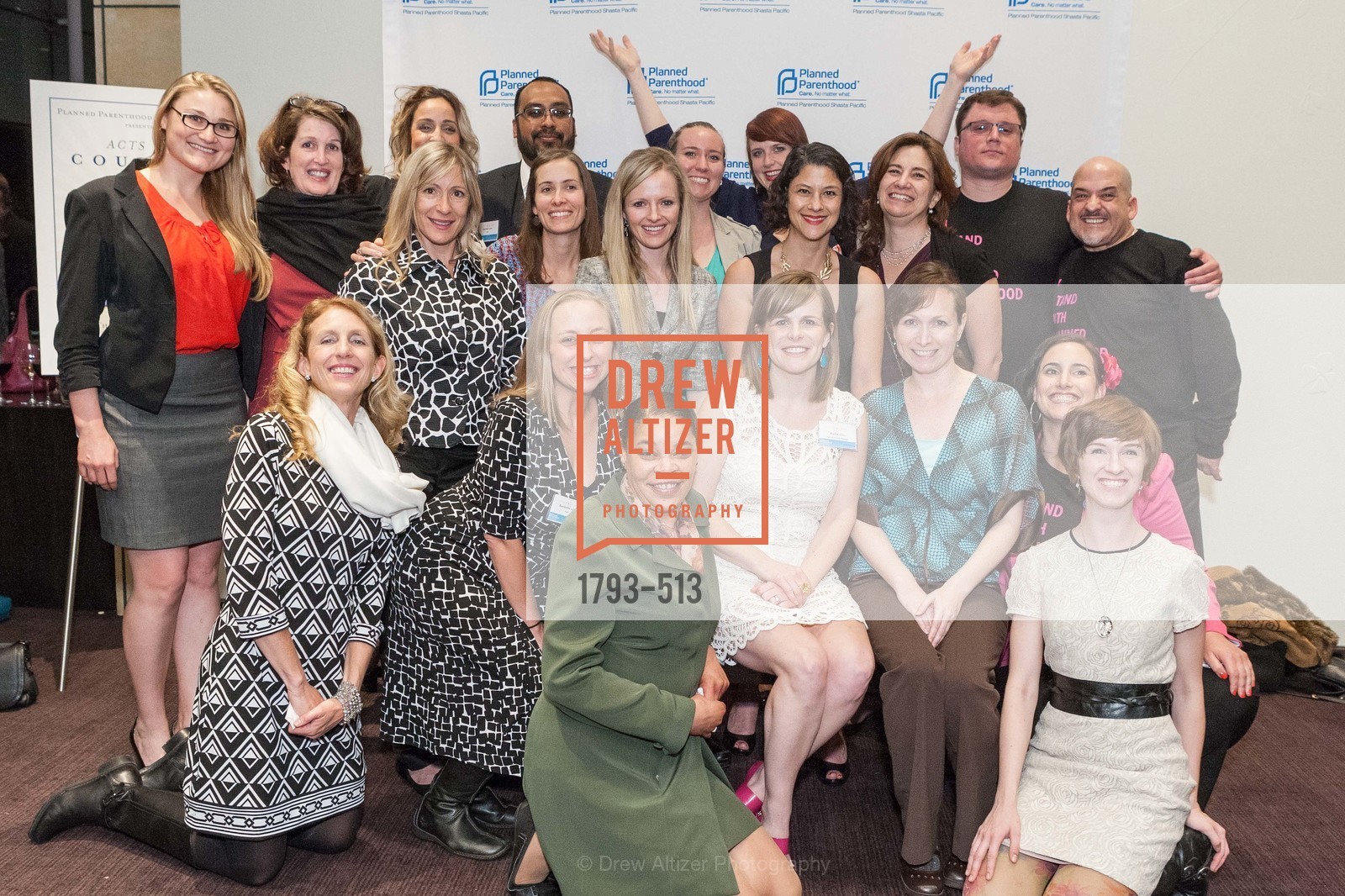 Group Picture, PLANNED PARENTHOOD SHASTA PACIFIC Presents Acts of Courage, US. US, April 10th, 2014,Drew Altizer, Drew Altizer Photography, full-service agency, private events, San Francisco photographer, photographer california