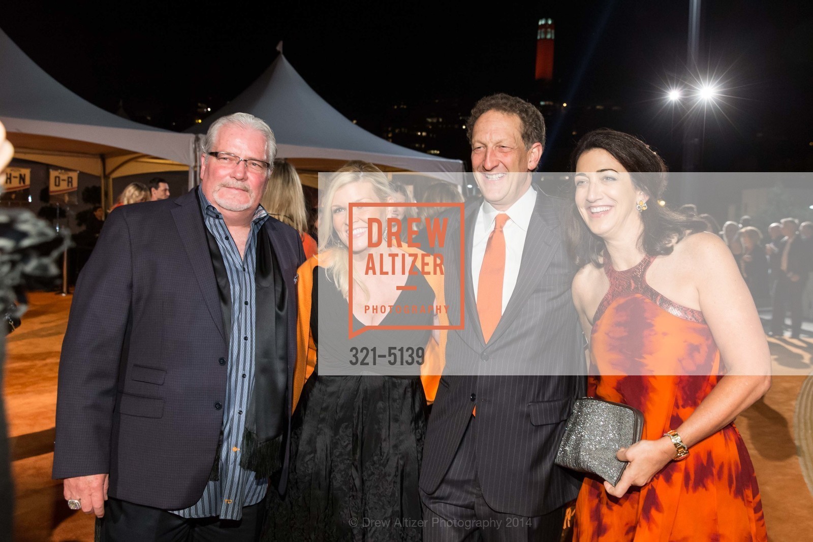 Brian Sabean, Amanda Sabean, Larry Baer, Pam Baer, Photo #321-5139