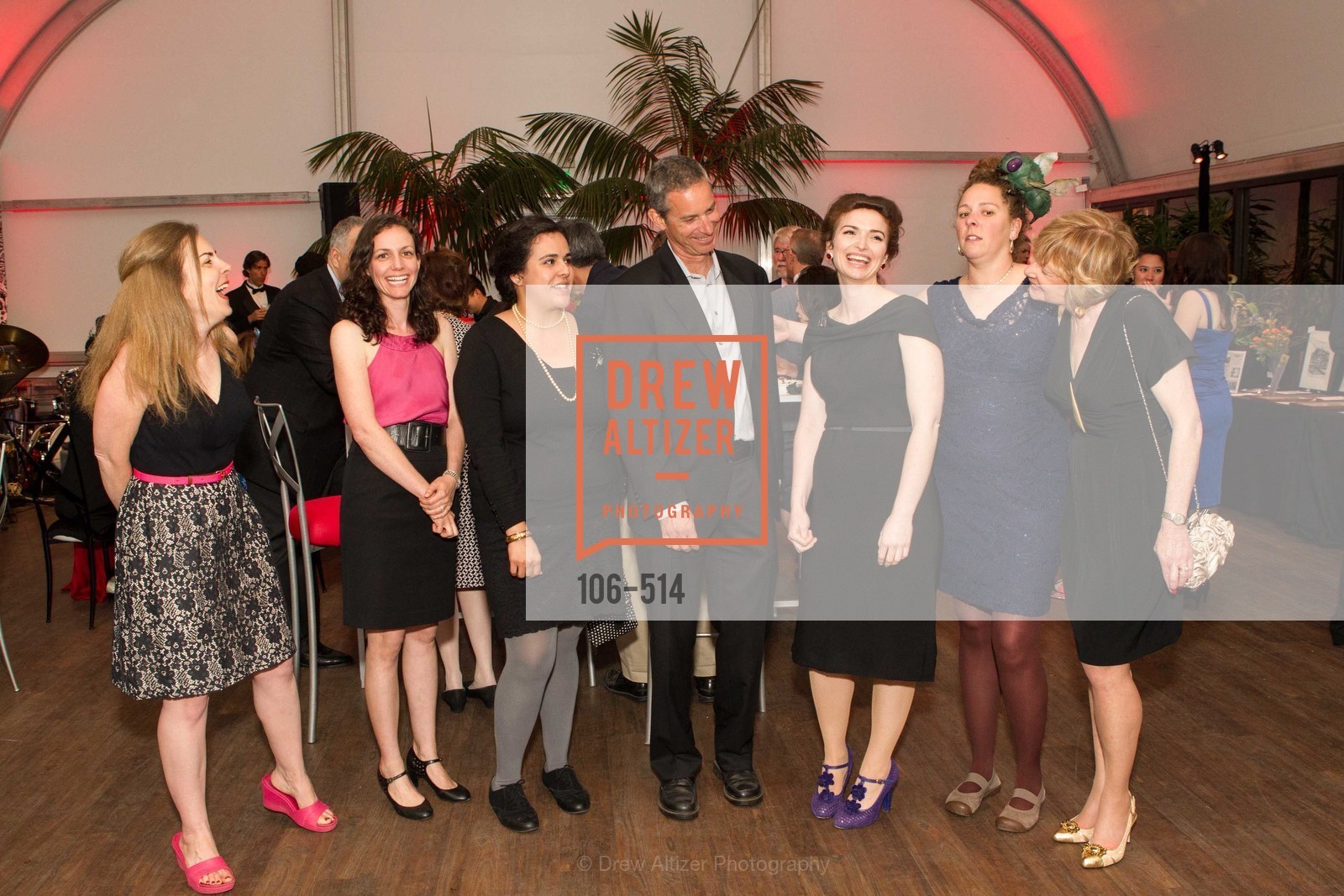 Betsy Nichols, Erika Frank, Vanessa Fajardo, Eric Andersen, Annie Abernethy, Lau Hodges, Jane Scurich, SF Conservatory of Flowers - CHOMP They came from the swamp, US. US, April 10th, 2014,Drew Altizer, Drew Altizer Photography, full-service agency, private events, San Francisco photographer, photographer california
