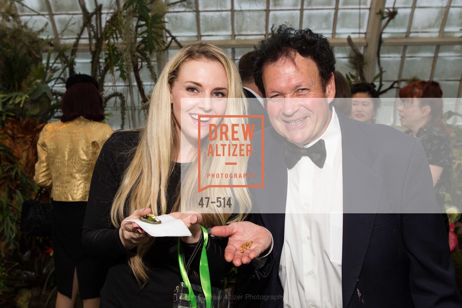Heidi Eisenbeis, Lyell Cash, SF Conservatory of Flowers - CHOMP They came from the swamp, US. US, April 10th, 2014,Drew Altizer, Drew Altizer Photography, full-service agency, private events, San Francisco photographer, photographer california