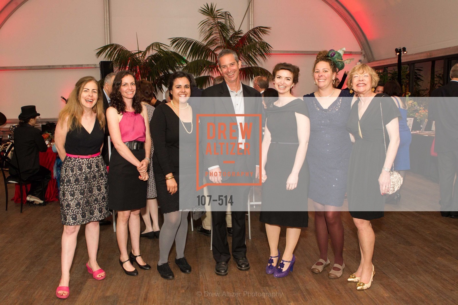 Betsy Nichols, Erika Frank, Vanessa Fajardo, Eric Andersen, Annie Abernethy, Lau Hodges, Jane Scurich, SF Conservatory of Flowers - CHOMP They came from the swamp, US. US, April 10th, 2014,Drew Altizer, Drew Altizer Photography, full-service agency, private events, San Francisco photographer, photographer california