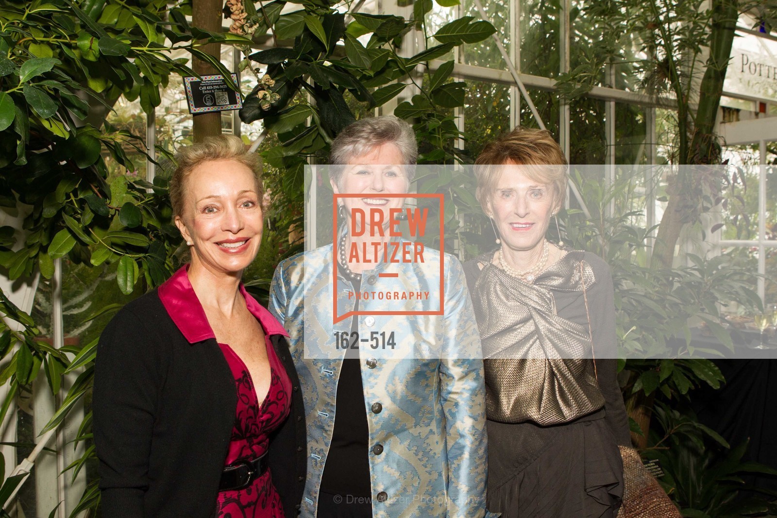 Debra Carpeneti, Pat Hanson-Thomson, Vera Carpeneti, SF Conservatory of Flowers - CHOMP They came from the swamp, US. US, April 10th, 2014,Drew Altizer, Drew Altizer Photography, full-service agency, private events, San Francisco photographer, photographer california