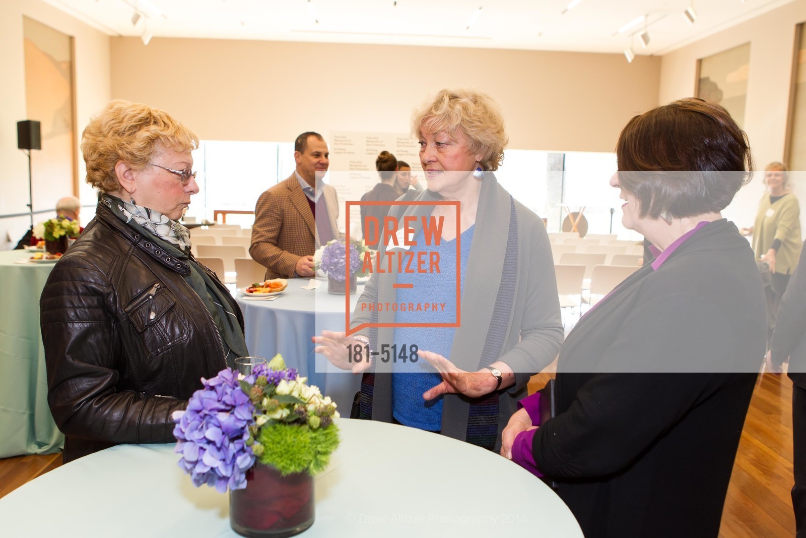 Emma Krasov, Mary Buttaro, Linda Ceder Blom, PRESS PREVIEW: MODERN NATURE: Georgia O'Keefe and Lake George, US, February 13th, 2014, Photo #181-5148 Emma Krasov, Mary Buttaro, Linda Ceder Blom, Photo #181-5148