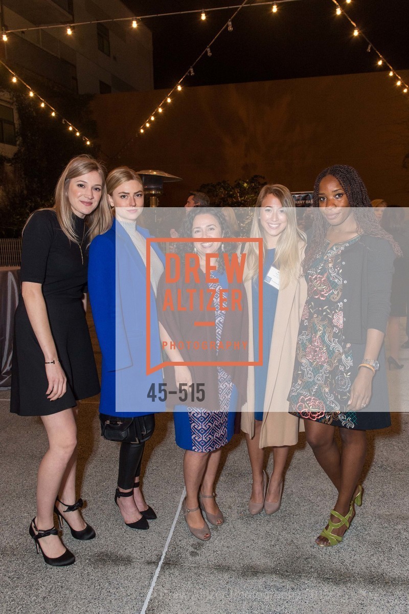 Sarah Sindjia, Stephanie Rieger, Carissa Lopez, Mara Hammond, Edna Togba, Human Rights Watch Voices for Justice, Palo Alto JCC. Palo Alto JCC, November 10th, 2015, Photo #45-515 Sarah Sindjia, Stephanie Rieger, Carissa Lopez, Mara Hammond, Edna Togba, Photo #45-515