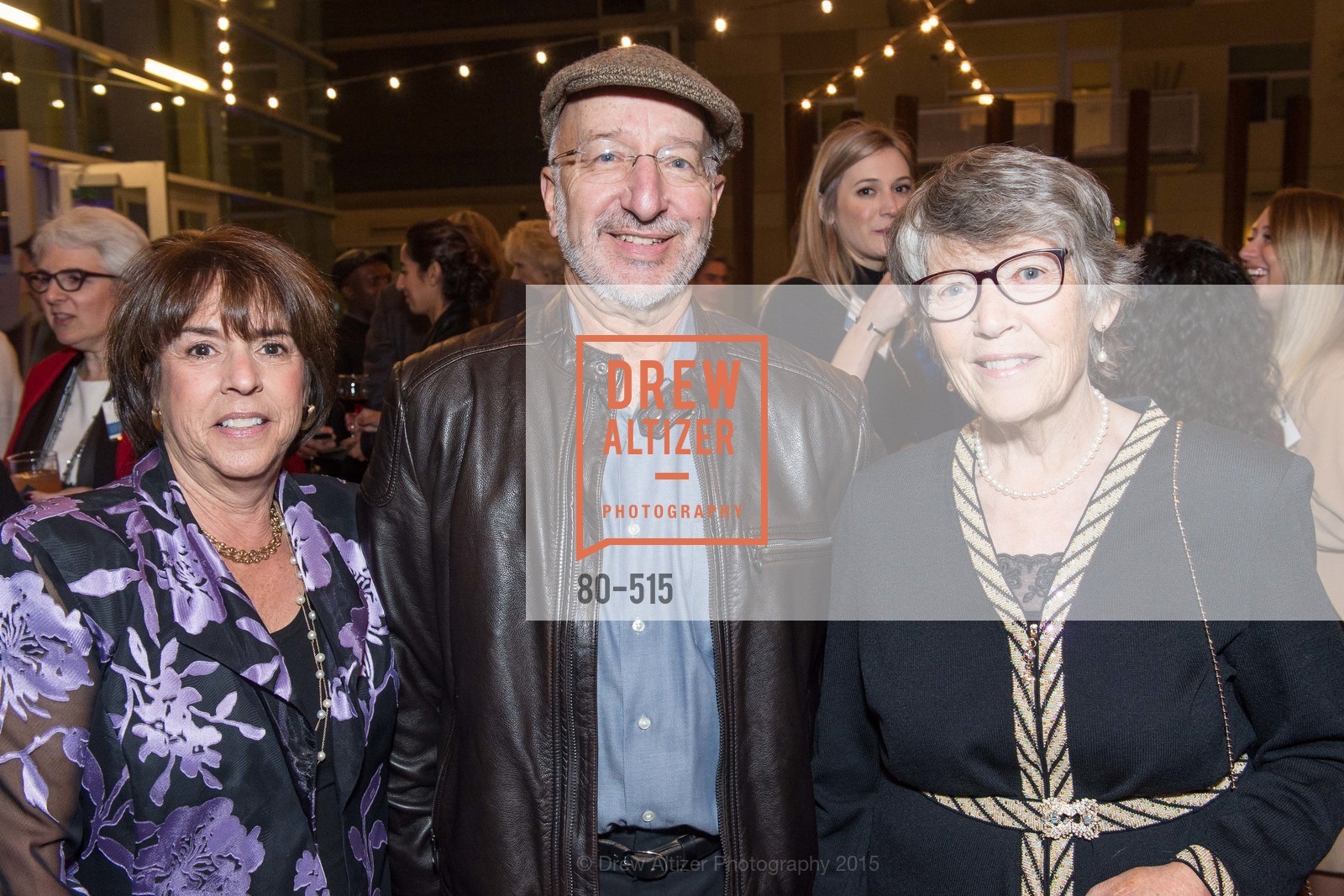 Carol Diamond, Paul Diamond, Alice Schafer Smith, Human Rights Watch Voices for Justice, Palo Alto JCC. Palo Alto JCC, November 10th, 2015, Photo #80-515 Carol Diamond, Paul Diamond, Alice Schafer Smith, Photo #80-515
